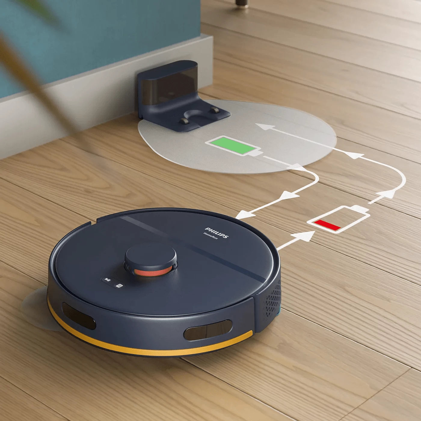 Philips XU2000/15 2000 Series Robot Vacuum & Mop