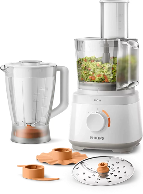 Philips HR7320/01 Daily Collection Food Processor with Blender
