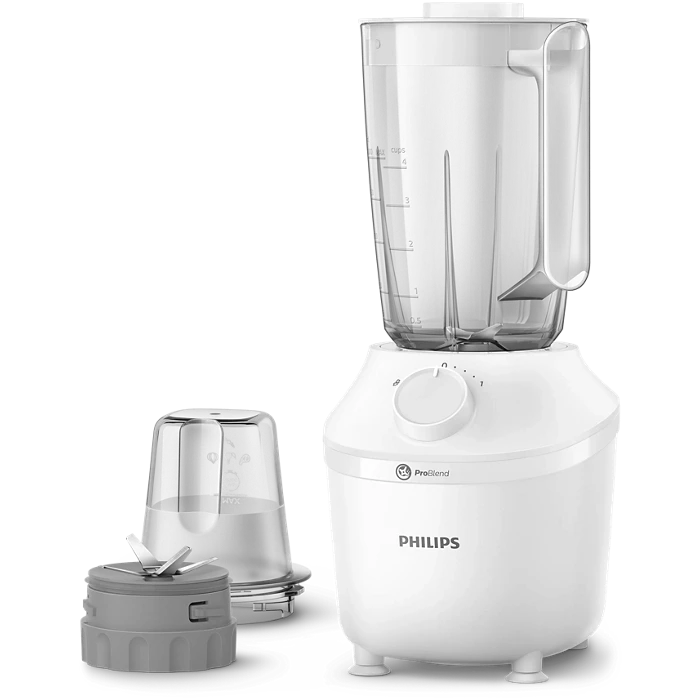 Philips HR2041/16 3000 Series 450W Blender with Mill