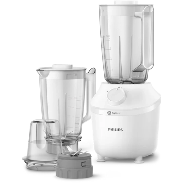 Philips HR2041/30 3000 Series 450W Blender with Mill & Chopper
