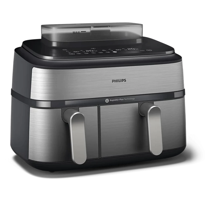 Philips NA555/09 5000 Series 9L Dual Basket Steam Airfryer