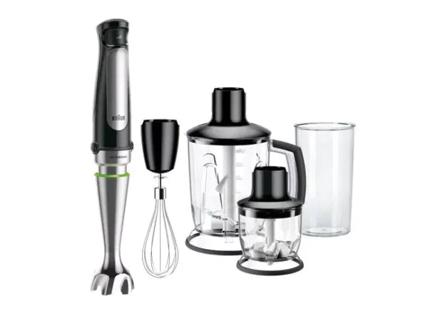 Braun MultiQuick 7 MQ7045X ActiveBlade Hand Blender Food Processor Set