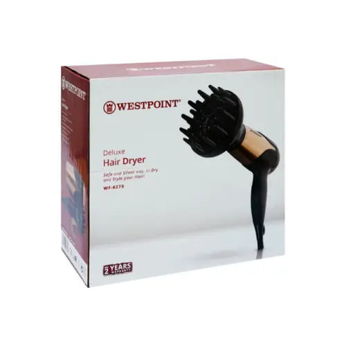 Westpoint WF-6270 1800W Hair Dryer with Diffuser