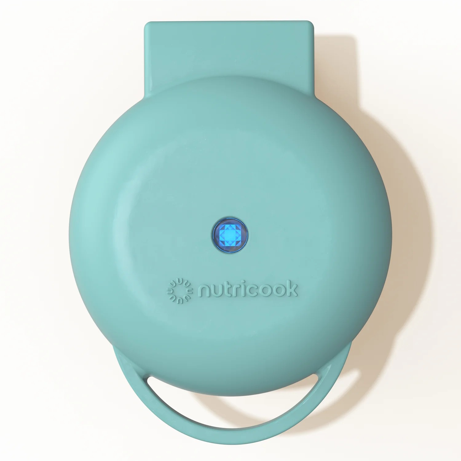 Nutricook NC-WM100AQ Mini Waffle Maker - Aqua