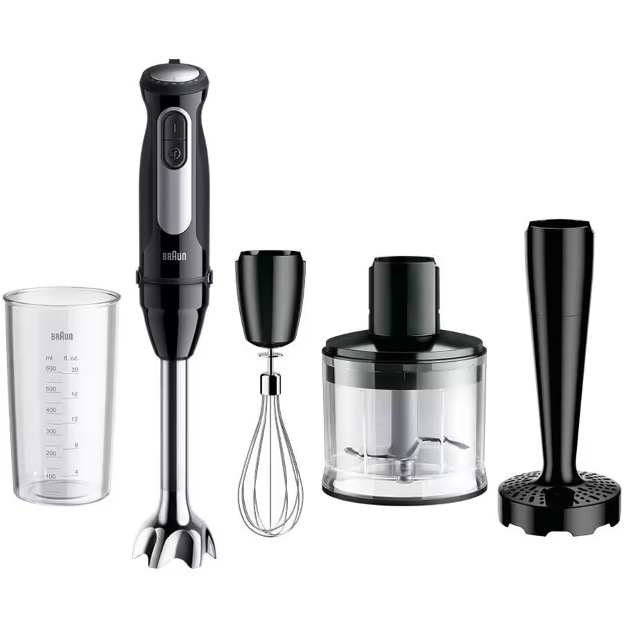 Braun MultiQuick 5 Pro MQ55307MBK Hand Blender with Purée Accessory